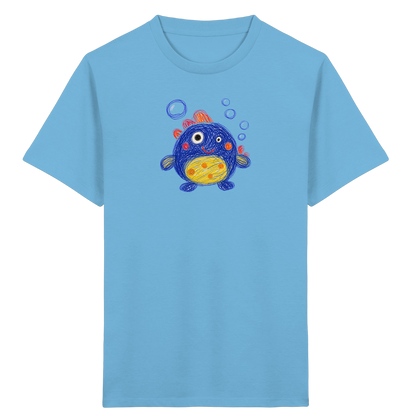 Blubberbauch Unterwasser Monster - Kinder Bio T-Shirt