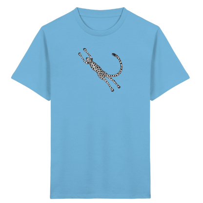 Gepard von oben - Kinder Bio T-Shirt