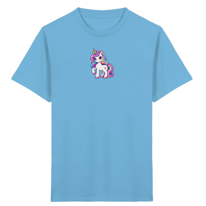 Magisches Einhorn T-Shirt mit Sternen - Kinder Bio T-Shirt