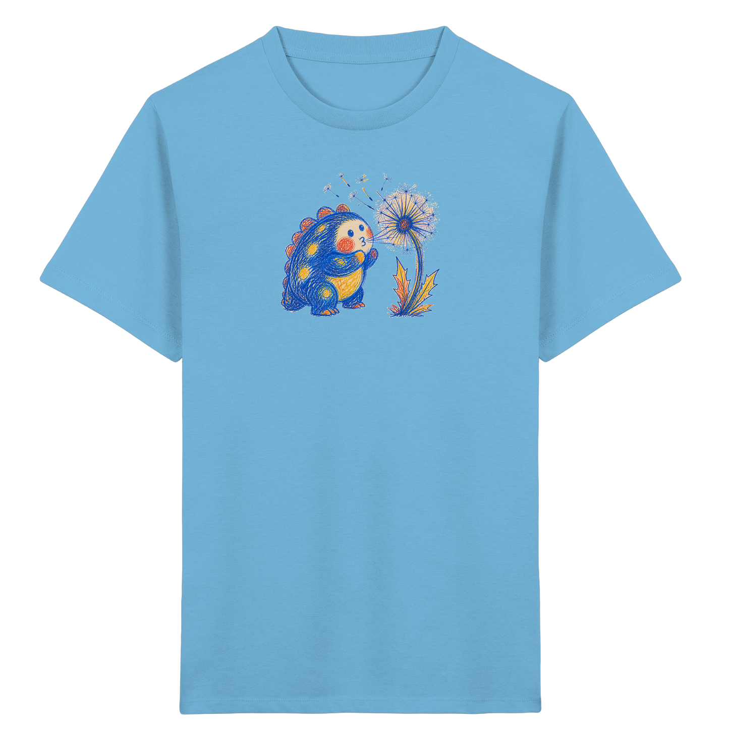 Pusteblümchen Monster Kinder Shirt - Kinder Bio T-Shirt