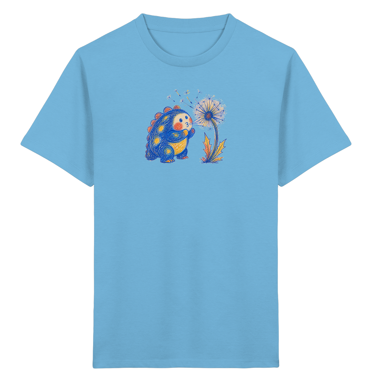 Pusteblümchen Monster Kinder Shirt - Kinder Bio T-Shirt