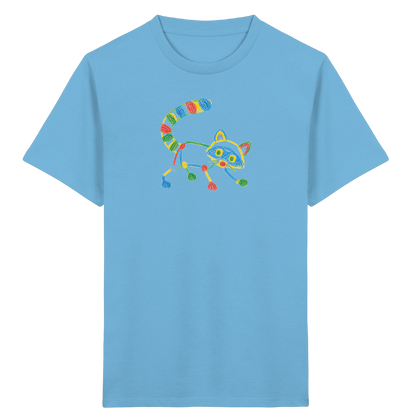 Farbpunkt Waschbär Kinder T-Shirt - Kinder Bio T-Shirt