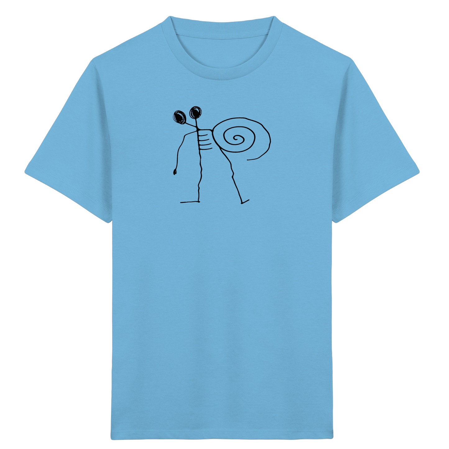 Kinder T-Shirt – Schneckenrücken Wesen Kinder Shirt