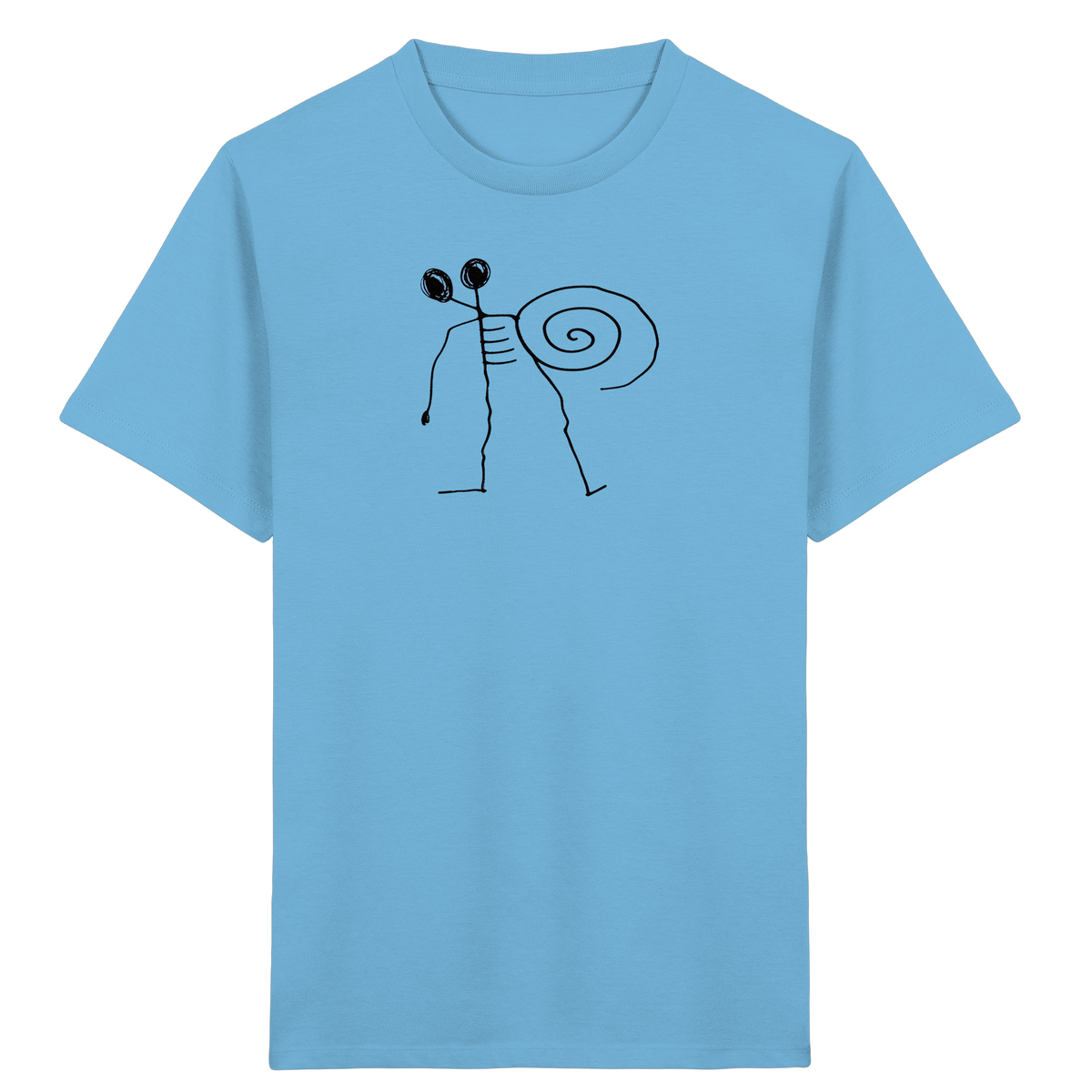 Schneckenrücken Wesen Kinder Shirt - Kinder Bio T-Shirt