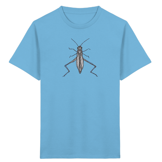 Grashüpfer von oben - Kinder Bio T-Shirt
