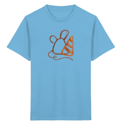 Krakelmaus mit großer Schultüte - Kinder Bio T-Shirt