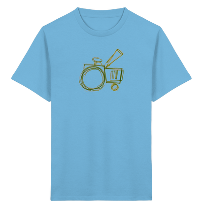Wackeltraktor mit Schultüte - Kinder Bio T-Shirt