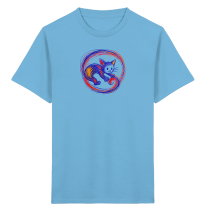 Kringelschwanz Monster Kinder T-Shirt - Kinder Bio T-Shirt