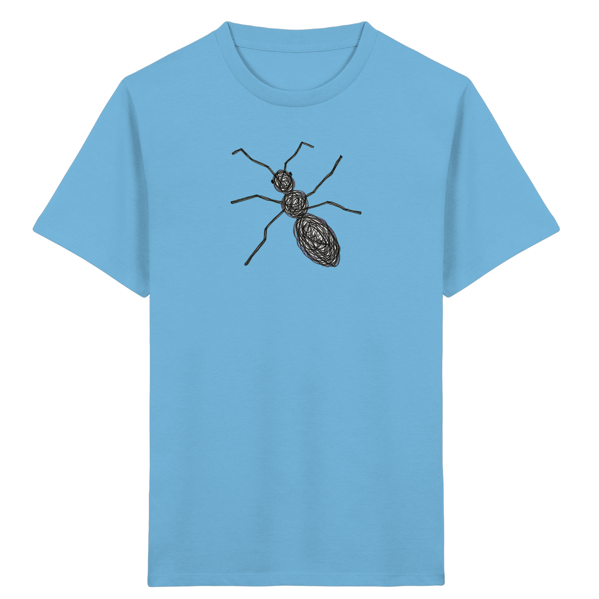 Ameise von oben - Kinder Bio T-Shirt