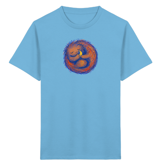 Schlafzottel mit kleinem Mond - Kinder Bio T-Shirt