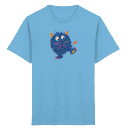 Kitzelzottel lacht im Federkitzel - Kinder Bio T-Shirt
