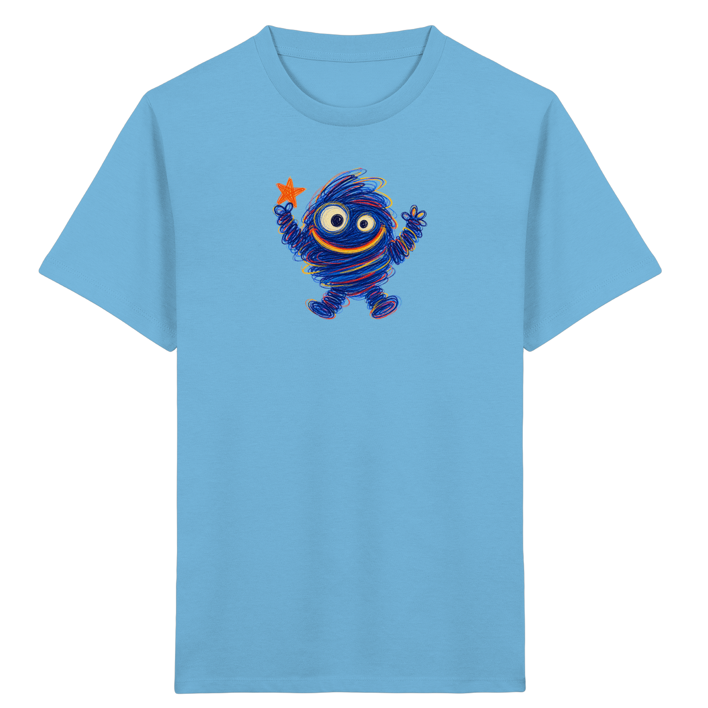 Kuschelsturm Kritzelmonster Shirt - Kinder Bio T-Shirt