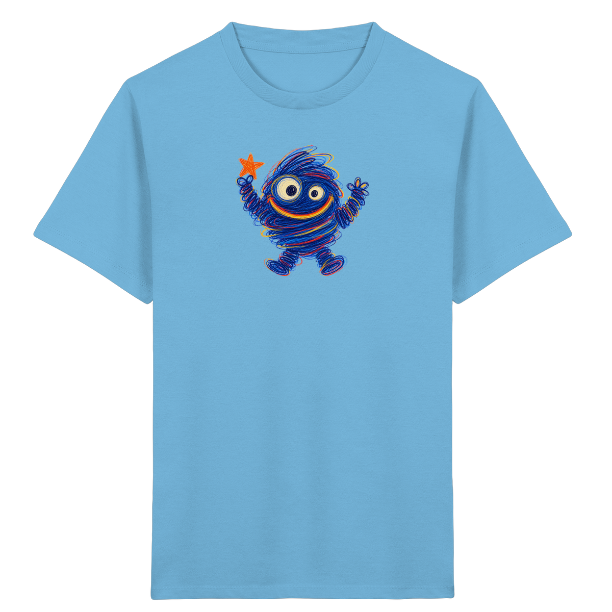 Kuschelsturm Kritzelmonster Shirt - Kinder Bio T-Shirt