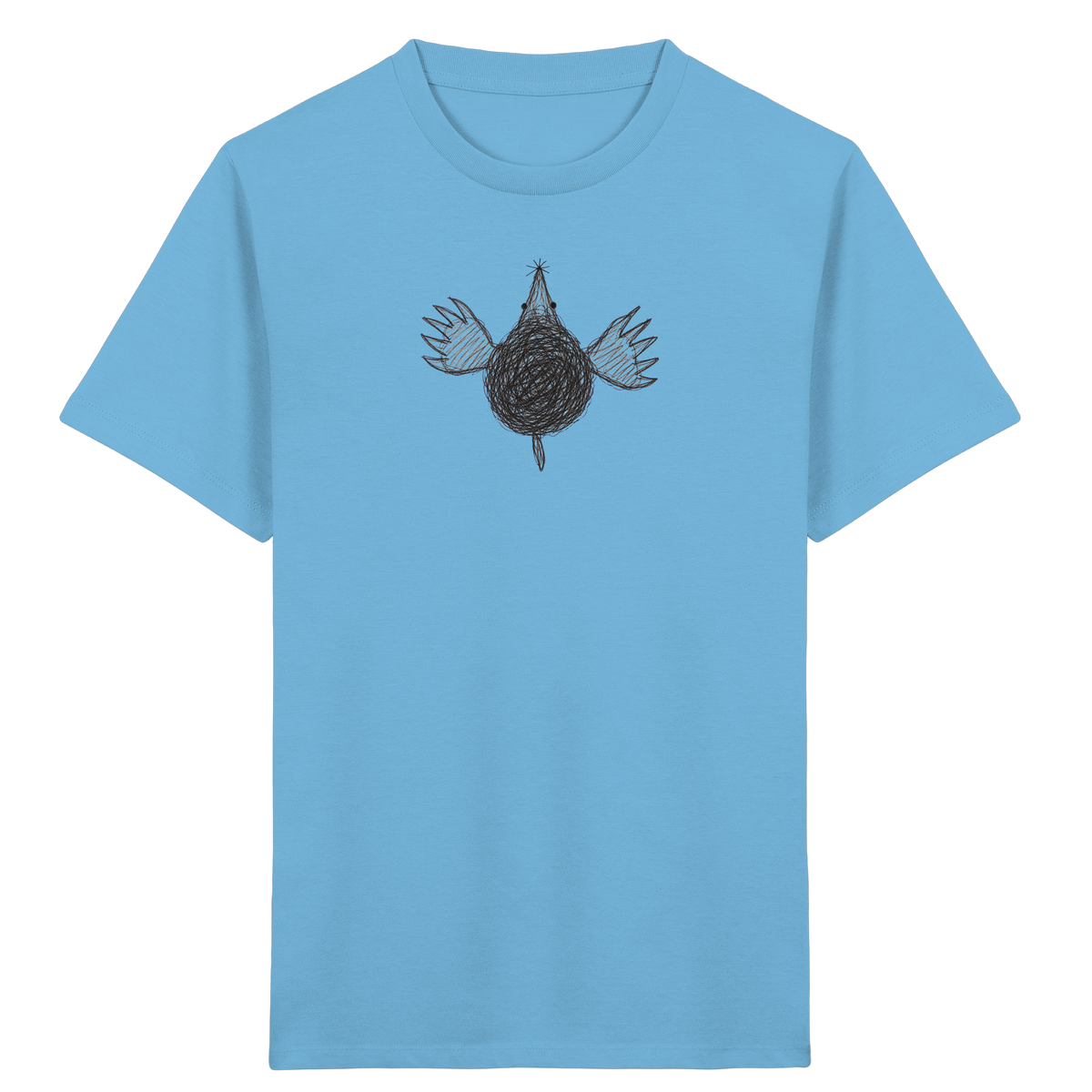 Maulwurf von oben Shirt - Kinder Bio T-Shirt