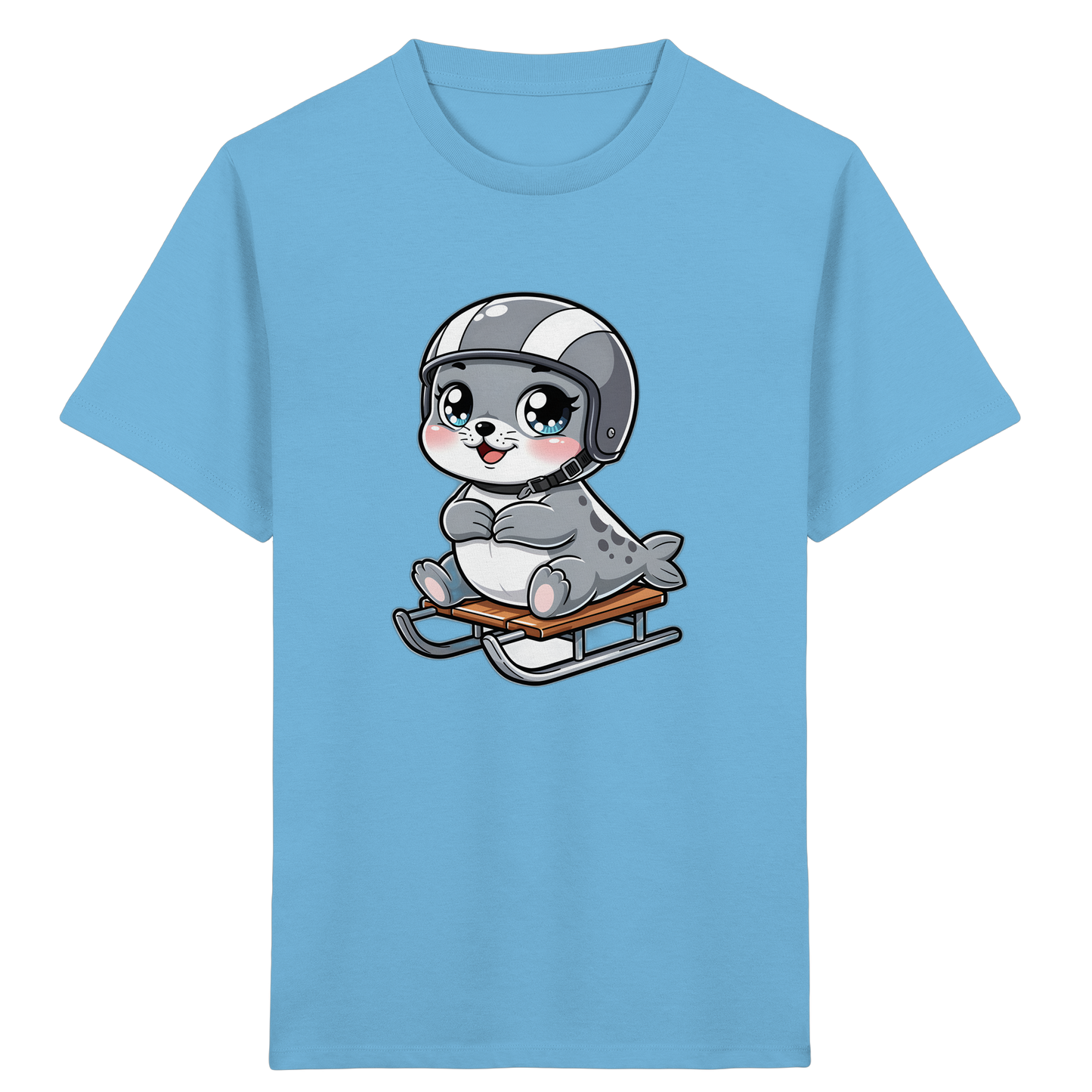 Robbe auf Schlitten: Abenteuer T-Shirt