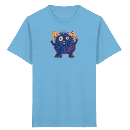 Flatterflauschi mit kleinen Flügeln - Kinder Bio T-Shirt