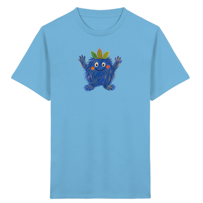 Blätterzottel Kinder Monster Shirt - Kinder Bio T-Shirt