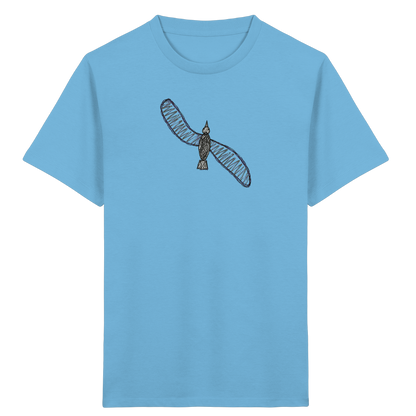 Möwe von oben Shirt - Kinder Bio T-Shirt