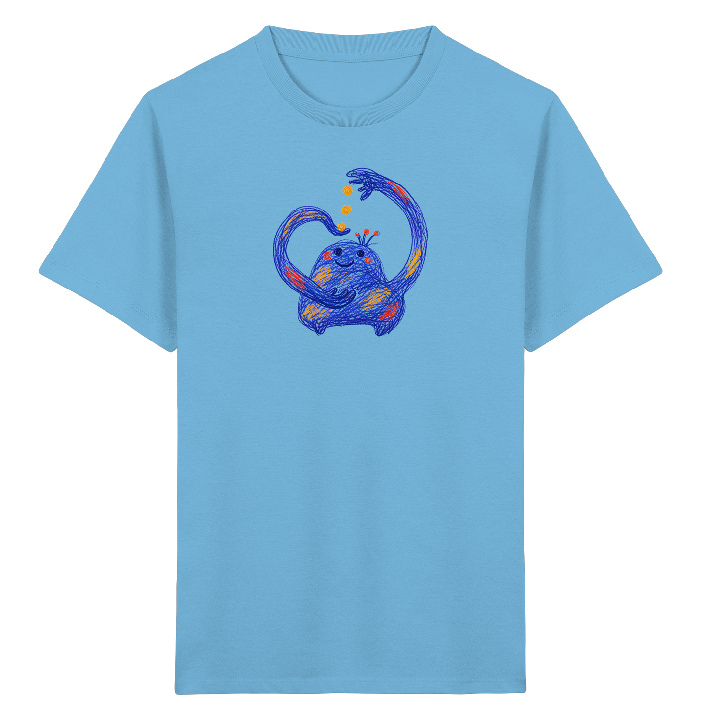 Funkelfänger Monster Kinder T-Shirt - Kinder Bio T-Shirt