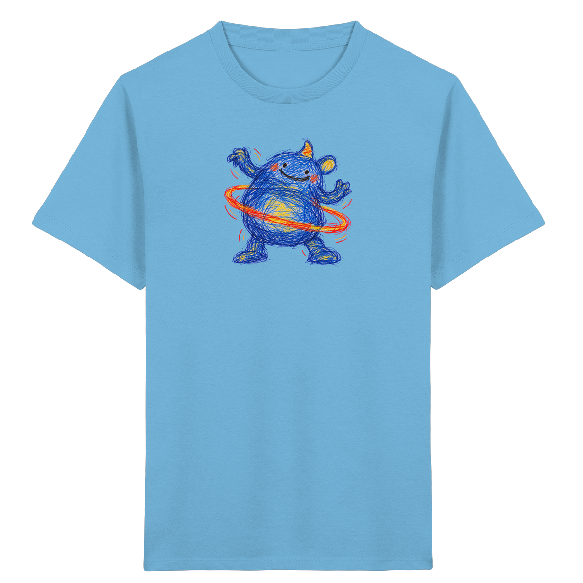 Reifenwirbler Kritzelmonster Shirt - Kinder Bio T-Shirt