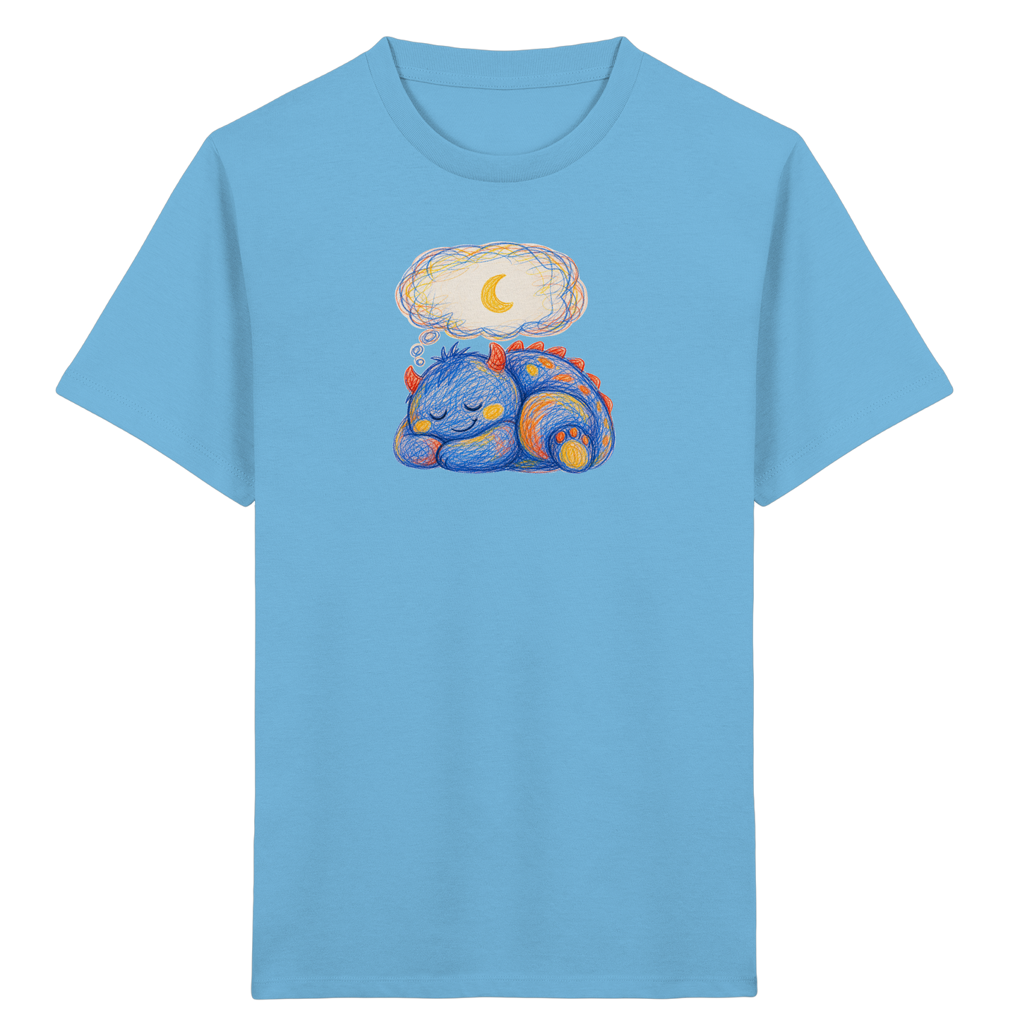 Traumblase Kritzelmonster Kinder Shirt - Kinder Bio T-Shirt