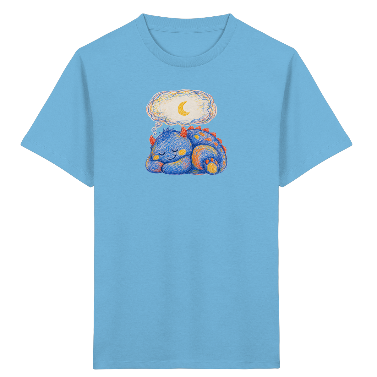 Traumblase Kritzelmonster Kinder Shirt - Kinder Bio T-Shirt