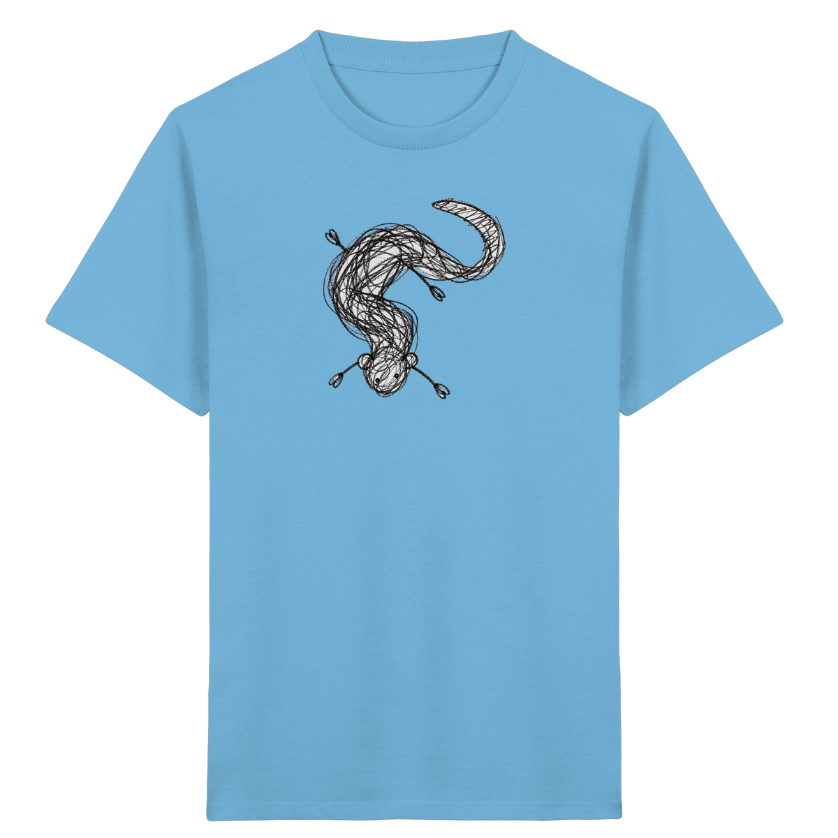 Frettchen von oben Kinder-Shirt - Kinder Bio T-Shirt
