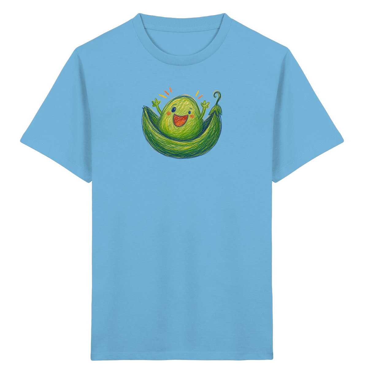 Kichererbse Monster Kinder Shirt - Kinder Bio T-Shirt