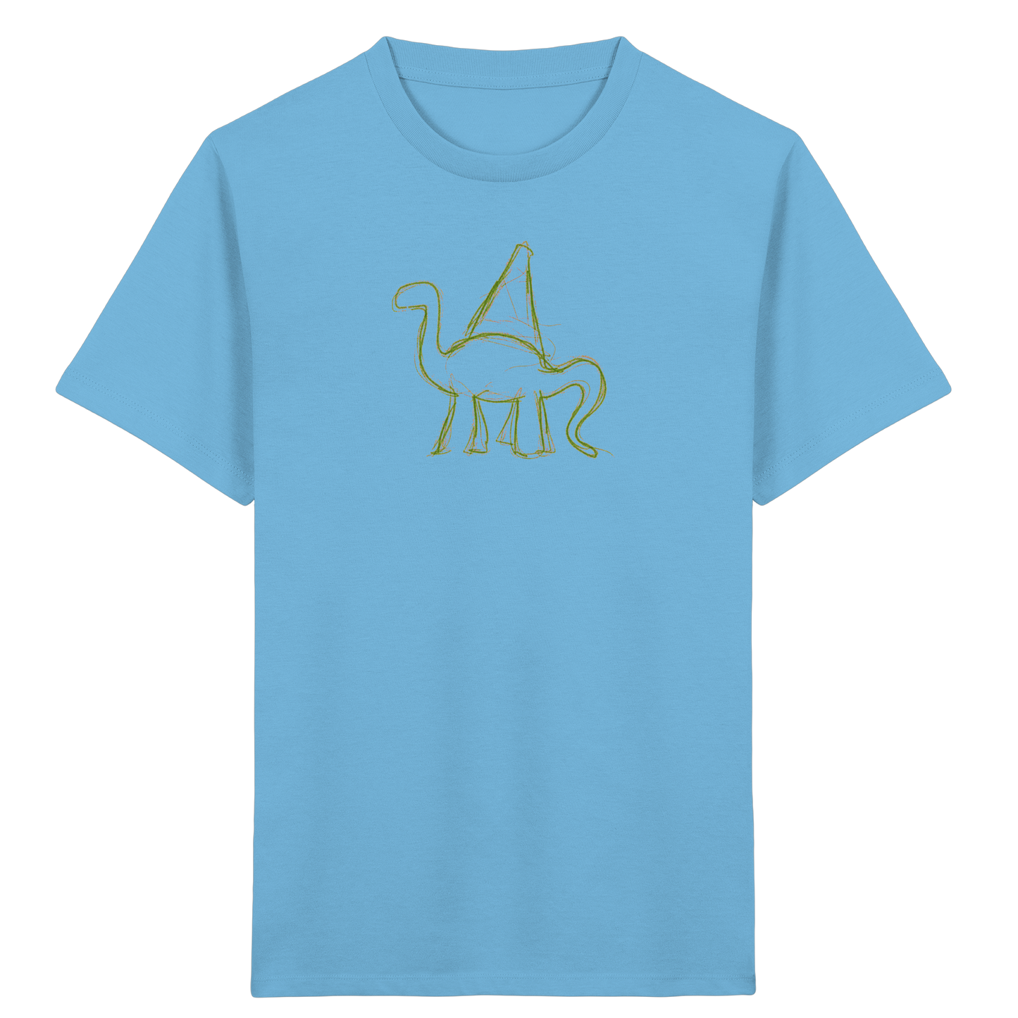 Krakeldino mit Schultüte - Kinder Bio T-Shirt