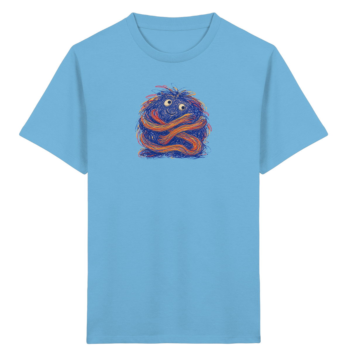 Knuddelknäuel Kritzelmonster Shirt - Kinder Bio T-Shirt