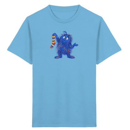 Sockensucher Monster Kinder T-Shirt - Kinder Bio T-Shirt