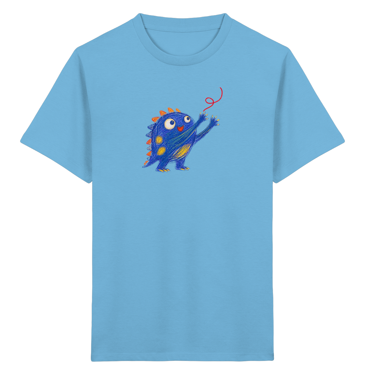 Fadenfänger Monster Kinder T-Shirt - Kinder Bio T-Shirt