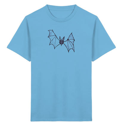 Fledermaus von oben - Kinder Bio T-Shirt