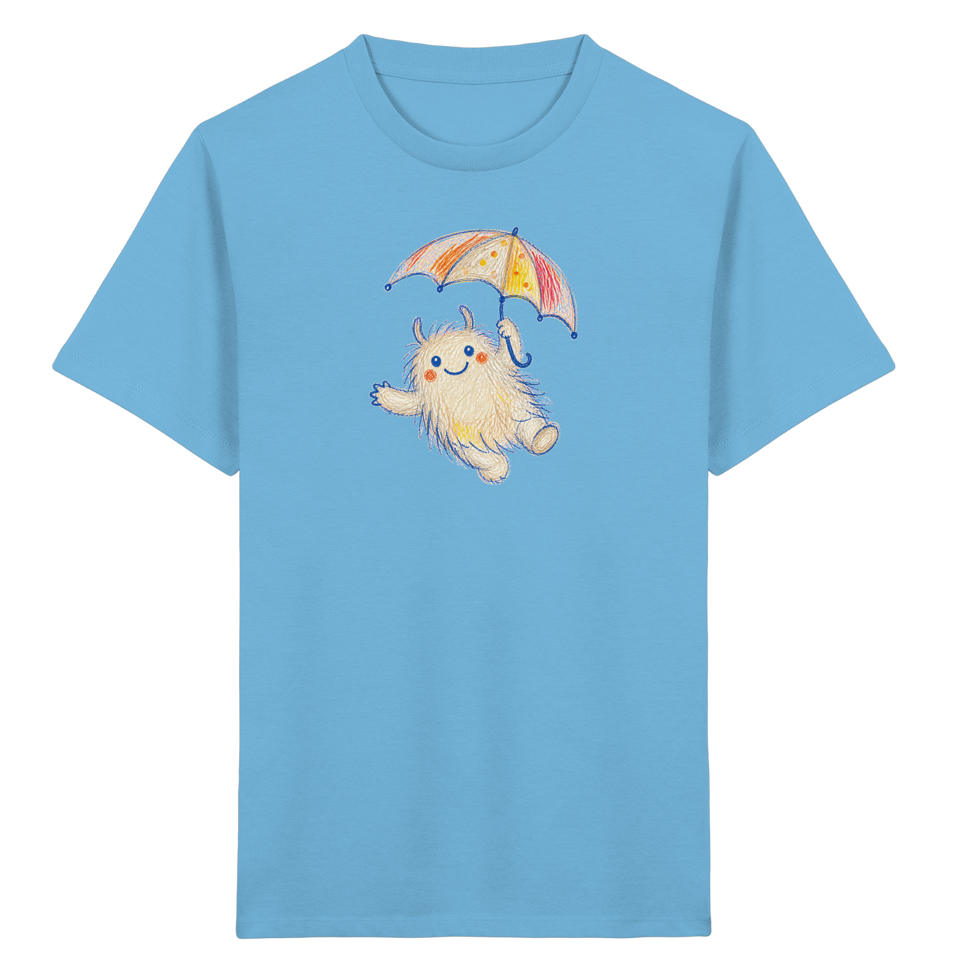 Schirmflieger Monster Kinder T-Shirt - Kinder Bio T-Shirt