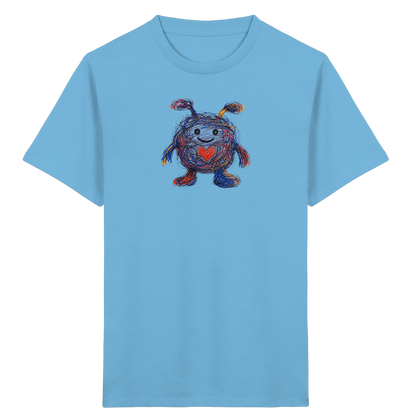 Herzknäuel Monster Kinder T-Shirt - Kinder Bio T-Shirt