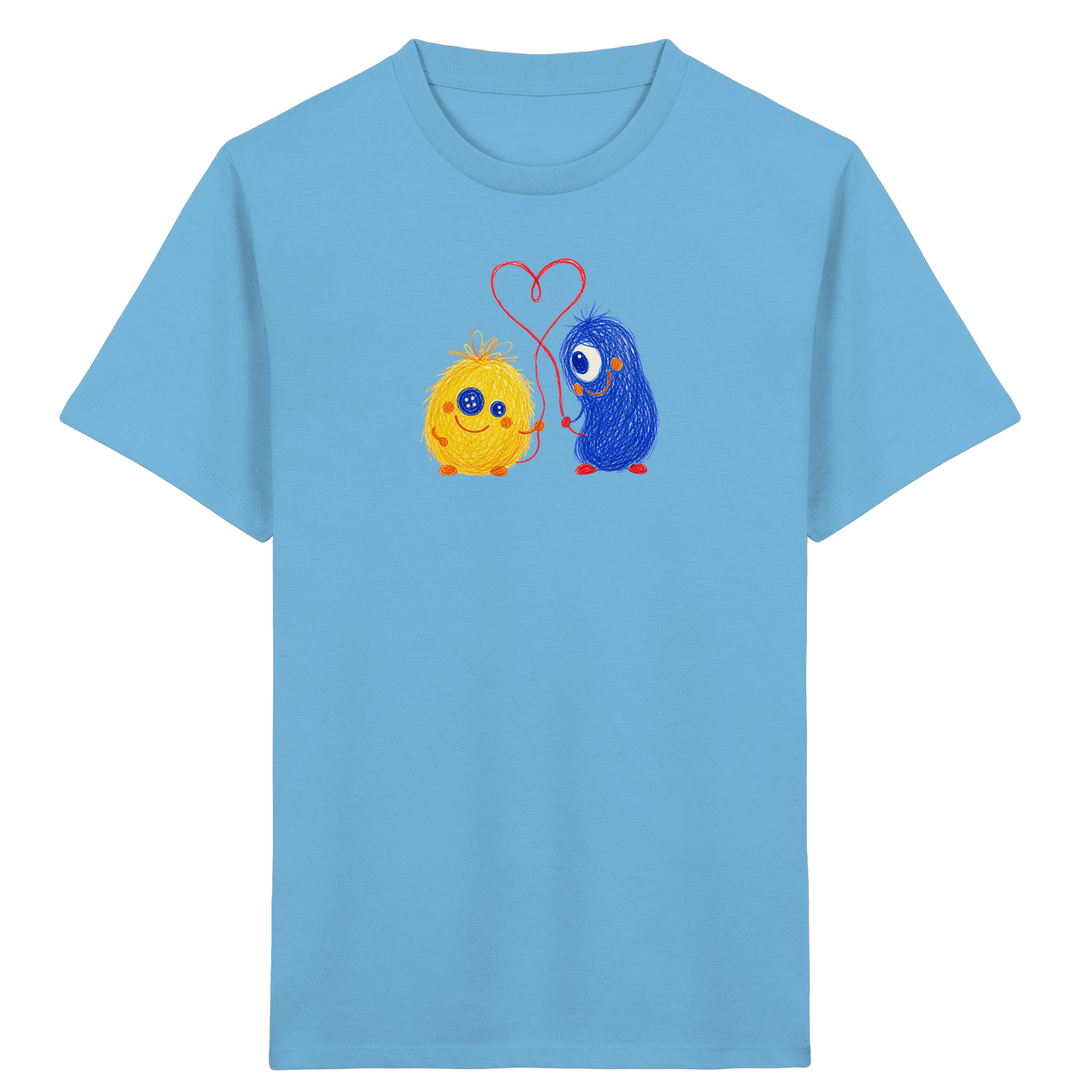 Freundschaftsfaden Monster T-Shirt - Kinder Bio T-Shirt