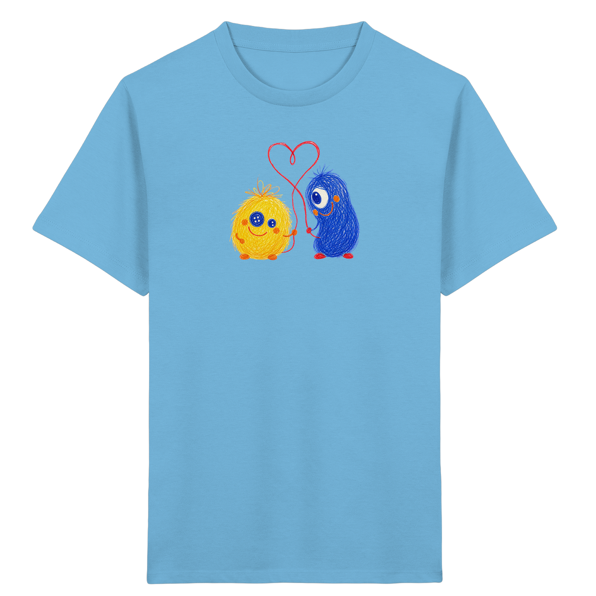 Freundschaftsfaden Monster T-Shirt - Kinder Bio T-Shirt