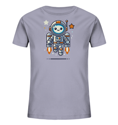 Kinder T-Shirt Astro-Roboter mit Jetpack - Kinder Bio T-Shirt