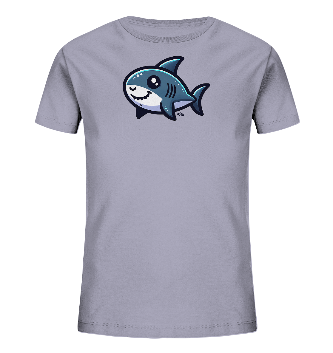 Kinder T-Shirt mit lachendem und zwinkerndem Hai