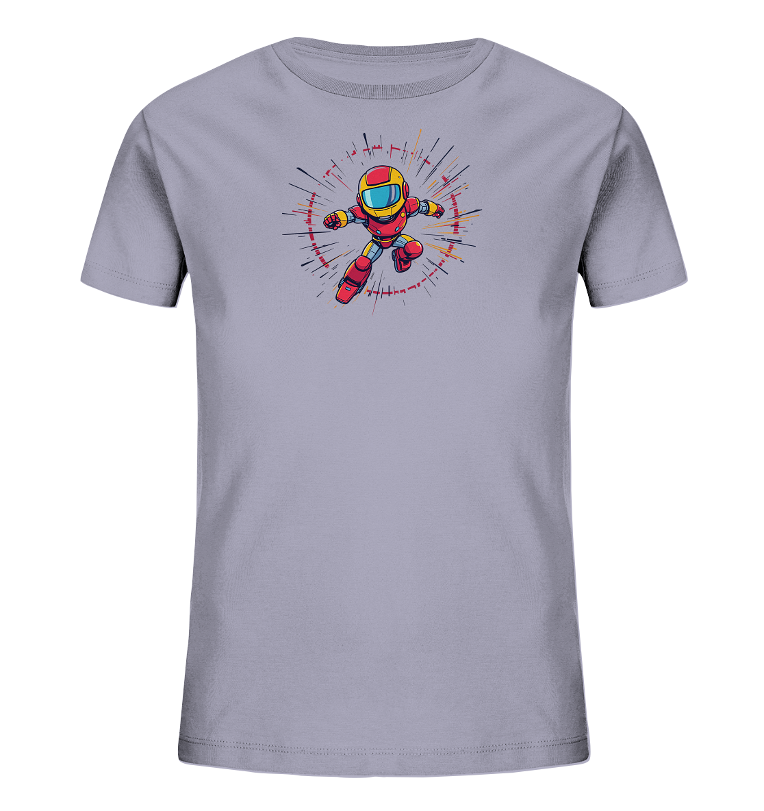 Kinder T-Shirt | Super-Roboter im Energieschub - Kinder Bio T-Shirt