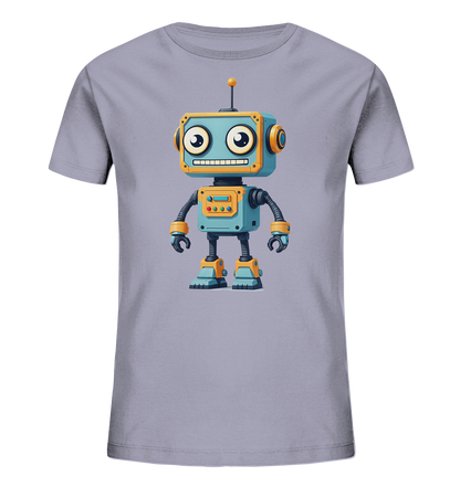 Kinder T-Shirt Lachender Roboter - Kinder Bio T-Shirt