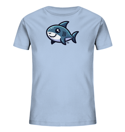 Kinder T-Shirt mit lachendem und zwinkerndem Hai