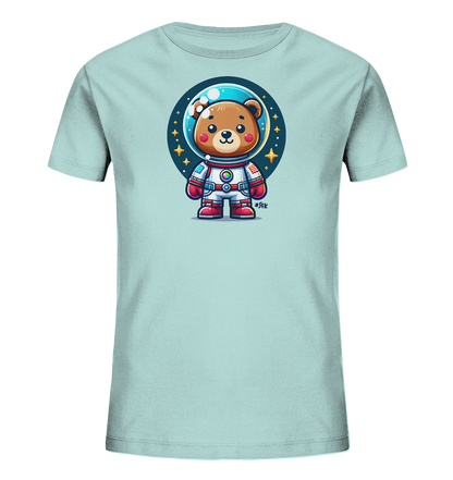 Kinder-T-Shirt mit Bär im Astronautenanzug