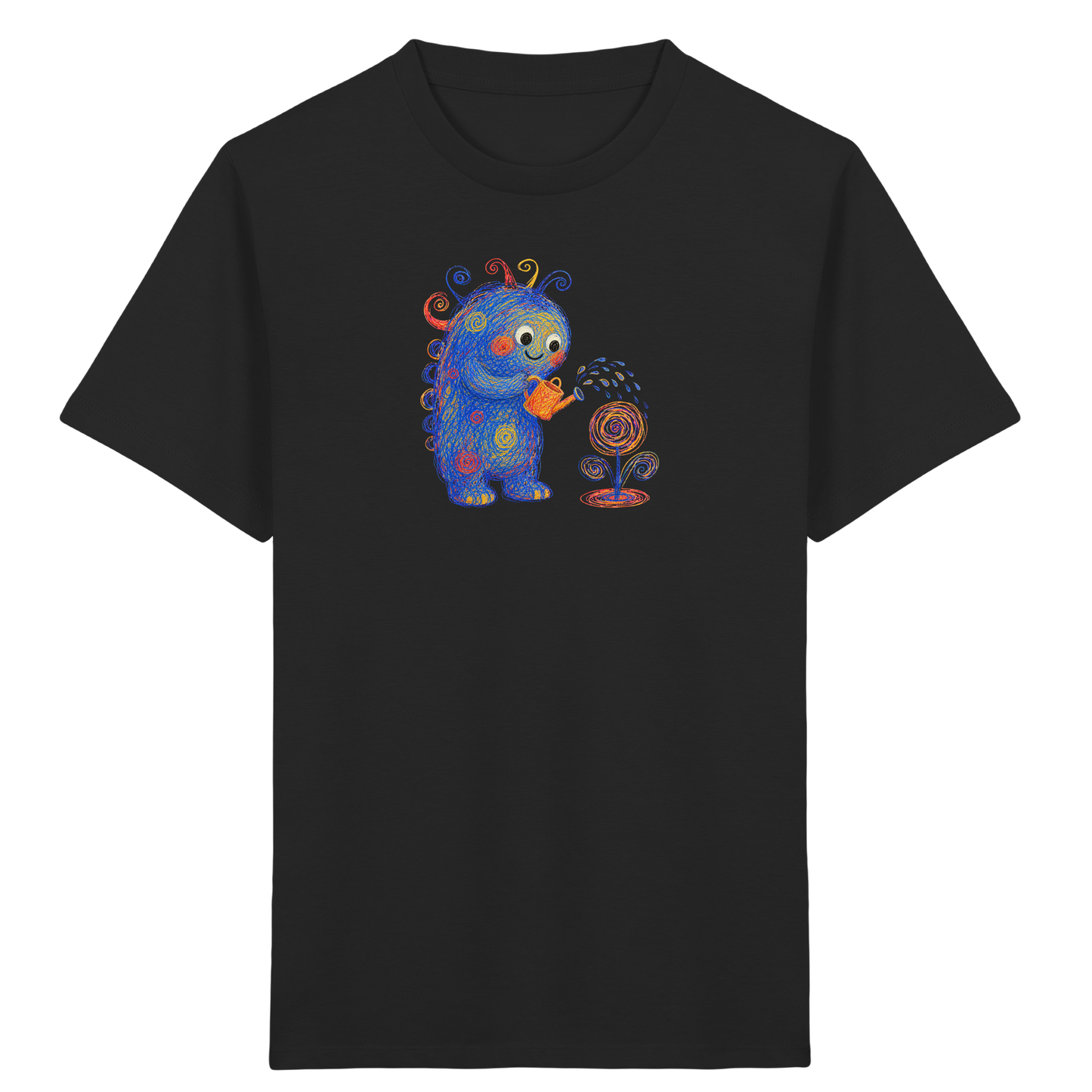 Kringelblume Monster Kinder T-Shirt - Kinder Bio T-Shirt