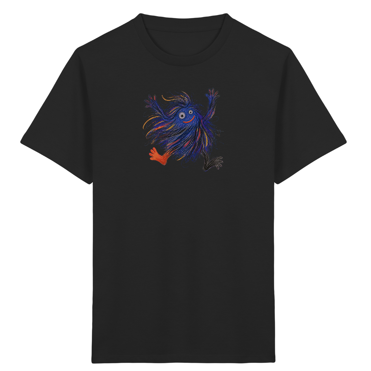 Wackelwuschel tanzt fröhlich - Kinder Bio T-Shirt