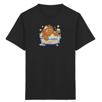 Badewannenzottel im Schaumbad - Kinder Bio T-Shirt Vorderseite