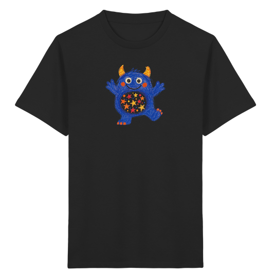 Funkelbauch Kritzelmonster Shirt - Kinder Bio T-Shirt