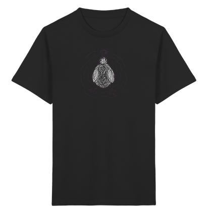 Ente von oben - Kinder Bio T-Shirt Vorderseite