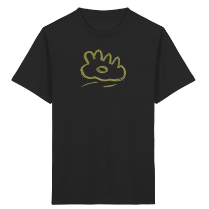 Grüne Wackelwolke Kinder T-Shirt - Kinder Bio T-Shirt