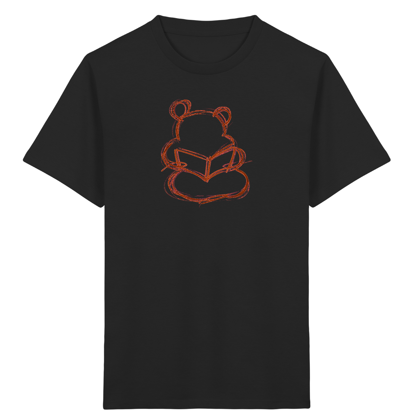 Kinder T-Shirt – Wackelbär mit offenem Buch